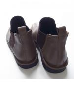 stitch side goa ankle boots