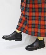 stitch side goa ankle boots