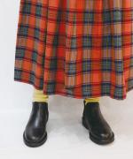 stitch side goa ankle boots