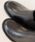 stitch side goa ankle boots