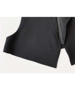 トリアセテート&ポリエステル・ライトクレープダブルクロス テーラードベスト