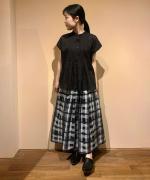 COTTON LACE PINTUCK SHIRT