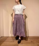 COTTON LACE PINTUCK SHIRT