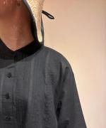 COTTON LACE PINTUCK DRESS