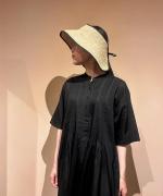 COTTON LACE PINTUCK DRESS