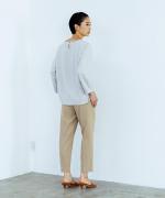 WOOLライクツイル ブラウス