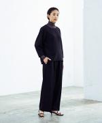 WOOLライクツイル ブラウス