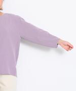 WOOLライクツイル ブラウス