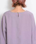 WOOLライクツイル ブラウス