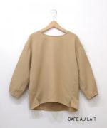 WOOLライクツイル ブラウス