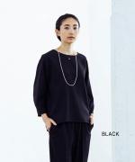 WOOLライクツイル ブラウス