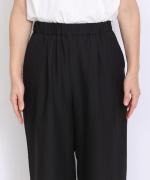 Linenライクツイル ワイドパンツ