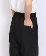 Linenライクツイル ワイドパンツ