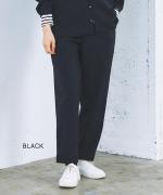 WOOLライクツイル　テーパードパンツ