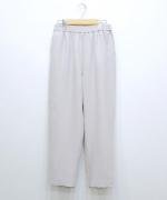 WOOLライクツイル　テーパードパンツ