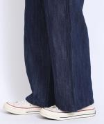 コットンリネンデニム　オーバーオール