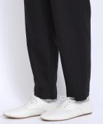 newストレッチツイル　スリムテーパードパンツ