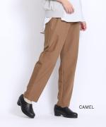 newストレッチツイル　スリムテーパードパンツ