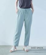 newストレッチツイル　スリムテーパードパンツ