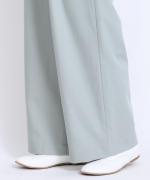 newストレッチツイル　イージーワイドパンツ