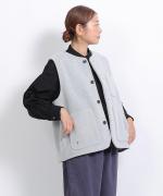 ブランケットフリース　ベスト