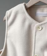 ブランケットフリース　ベスト