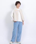 denim　ワイドストレート
