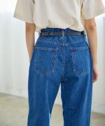 denim　ワイドストレート