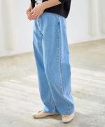 denim　ワイドストレート