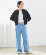 denim　ワイドストレート