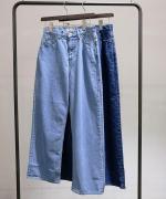 denim　ワイドストレート