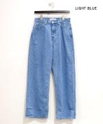 denim　ワイドストレート