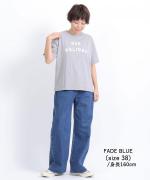 denim　ワイドストレート