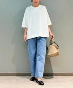 denim　ワイドストレート