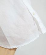 100/2ライトツイストボイル　スタンドフリルブラウス