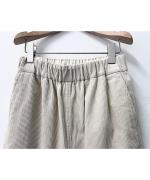 コーデュロイ コクーンパンツ