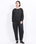 シアージャガード　ドットブラウス