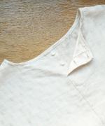 シアージャガード　ドットブラウス