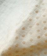 シアージャガード　ドットブラウス