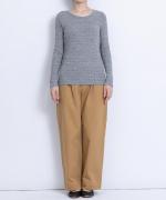 【在庫限りで終了】ガラガラテレコ　クルーネック