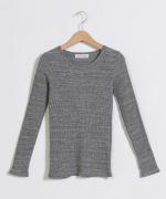 【在庫限りで終了】ガラガラテレコ　クルーネック