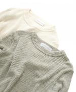 【在庫限りで終了】ガラガラテレコ　クルーネック