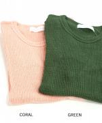 【在庫限りで終了】ガラガラテレコ　クルーネック