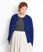 コットンテレコ　クルーネック