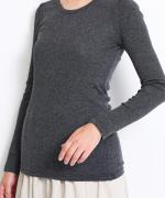 コットンテレコ　クルーネック