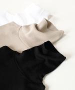 コットンテレコ　タートルネック