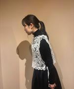 コットンテレコ　タートルネック