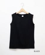 50/2ソフト天竺　ノースリーブトップス/タンクトップ