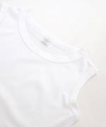 50/2ソフト天竺　ノースリーブトップス/タンクトップ