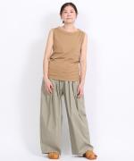 50/2ソフト天竺　ノースリーブトップス/タンクトップ